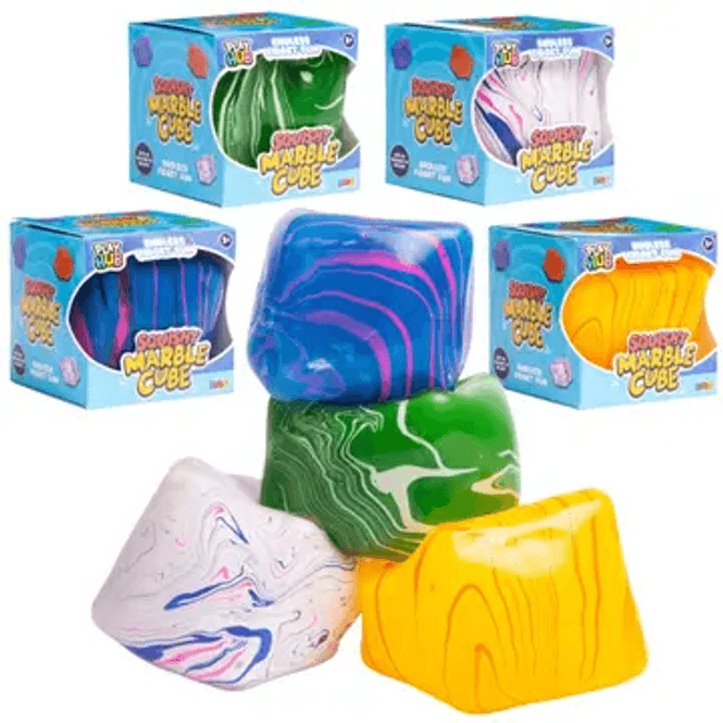 Hovedbilde Squishy marble cube fra play hub