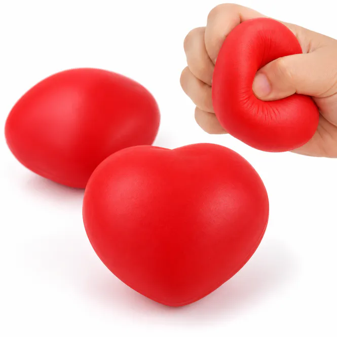 Hovedbilde Rødt lommehjerte squishy